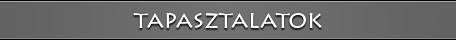 tapasztalatok