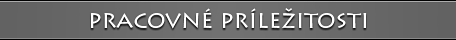 pracovné príležitosti